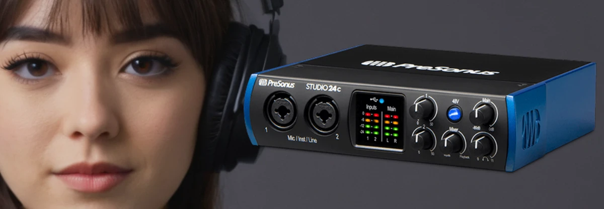 PreSonus Studio 24c Interface audio PreSonus Studio 24c