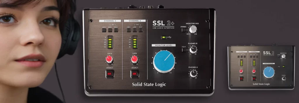 SSL2+ Interface audio SSL2+