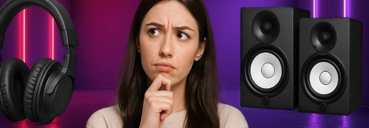 Faut-il débuter en MAO avec un bon casque ou des moniteurs de studio ? On compare les deux pour t’aider à faire le meilleur choix pour ton home studio.